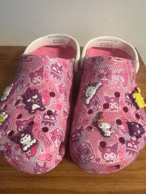 Sanrio Pink Womens Crocs size 10